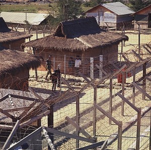 US Prisoner of war camp at Chu Lai 1968