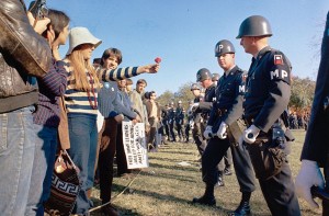 Anti-war protesters in the US