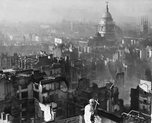 London and St Paul's after the blitz